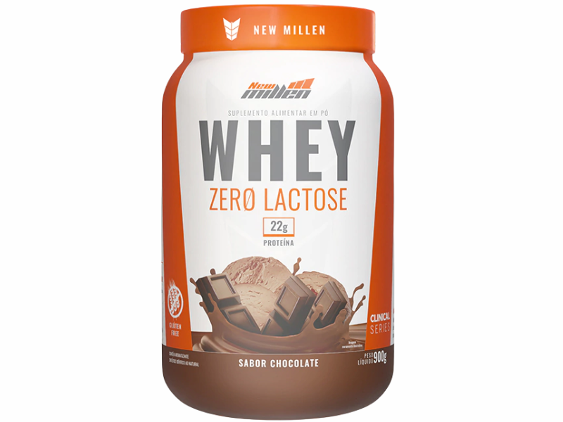 WHEY ZERO LACTOSE POTE 900G - NEW MILLEN