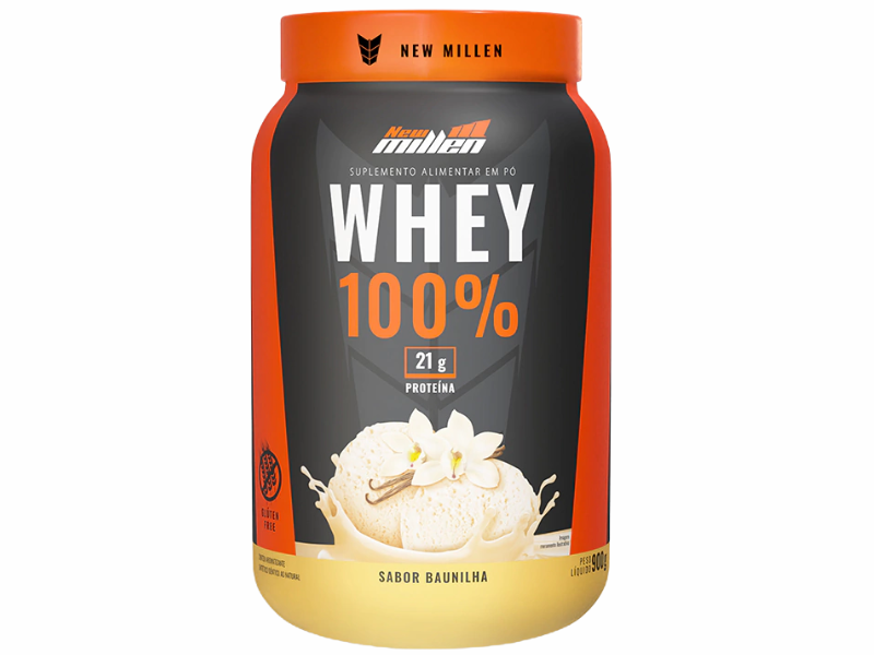 WHEY 100% POTE 900G - NEW MILLEN