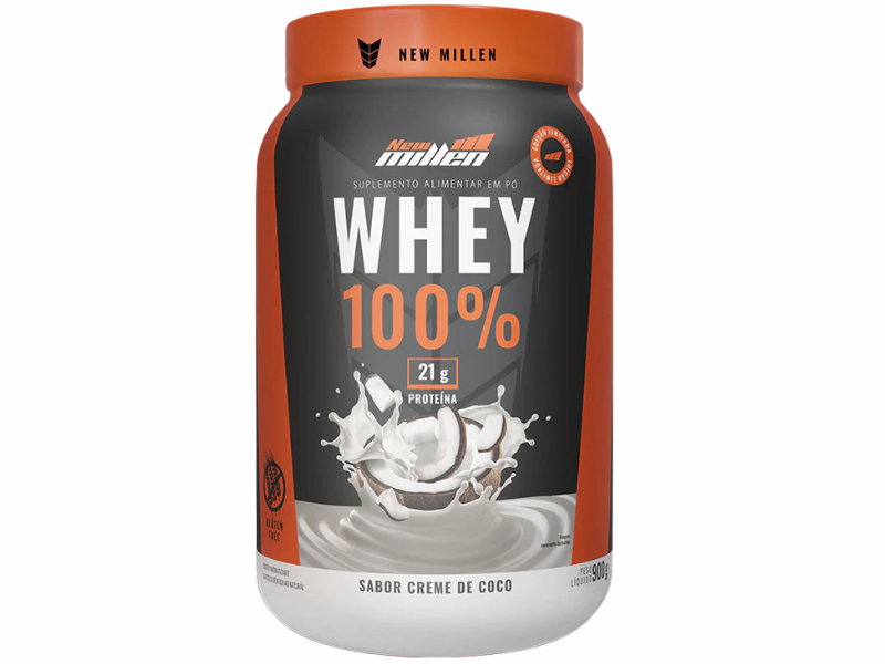 WHEY 100% POTE 900G - NEW MILLEN