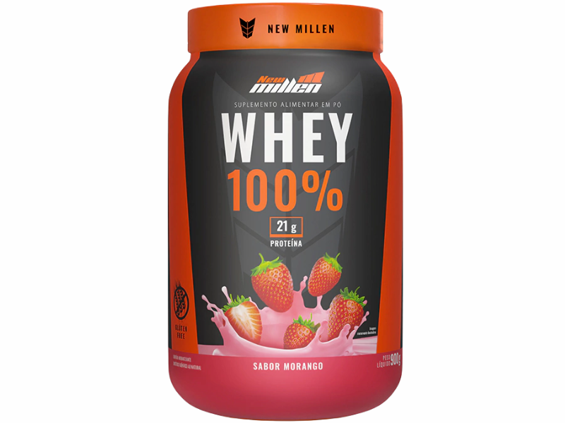 WHEY 100% POTE 900G - NEW MILLEN