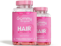 GUMMY HAIR PROMOPACK TUTTI FRUTTI 60UN + TUTTI FRUTTI 60UN