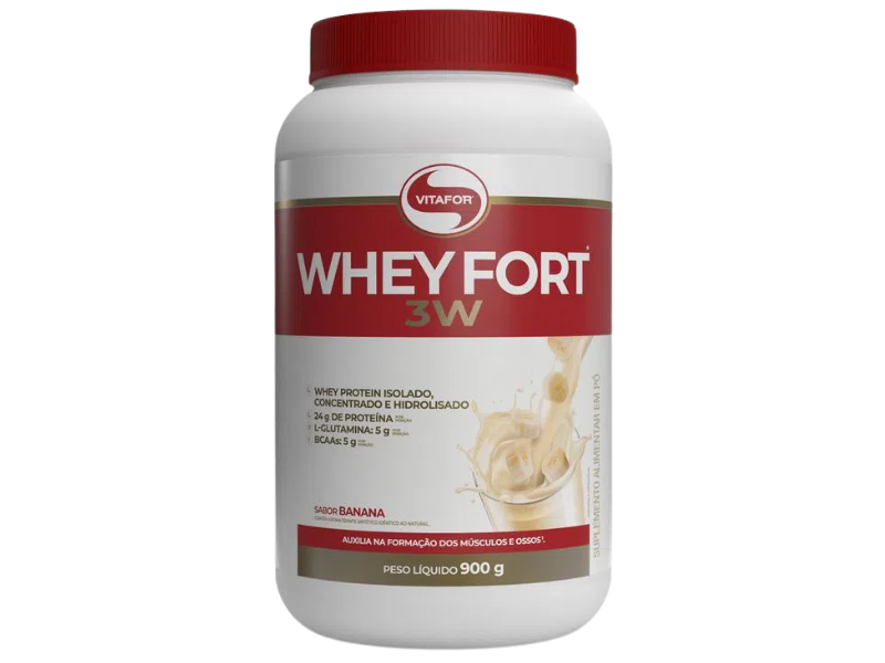 WHEY 3W 900G POTE - VITAFOR