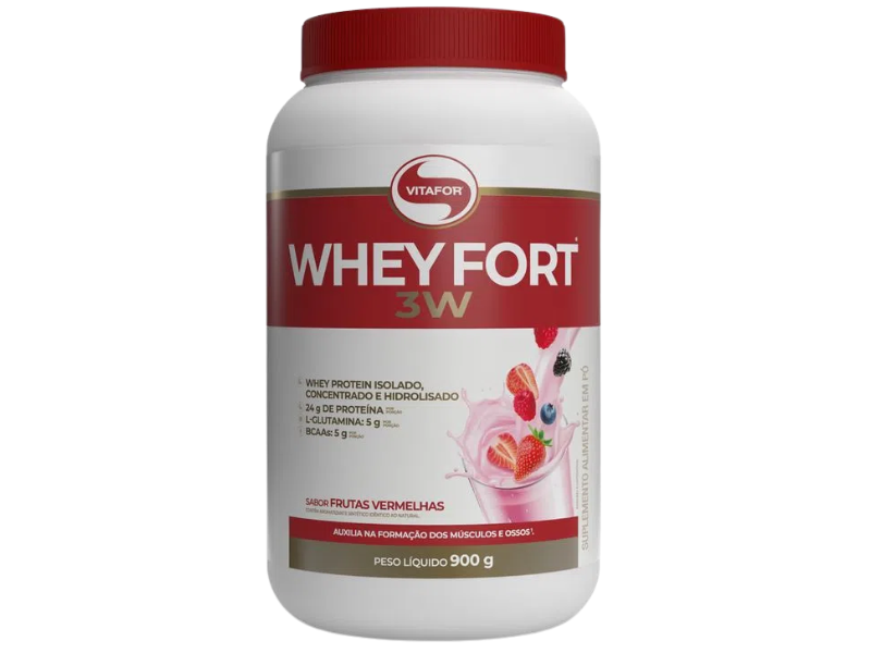 WHEY 3W 900G POTE - VITAFOR