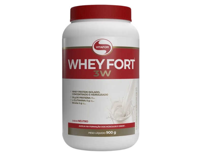 WHEY 3W 900G POTE - VITAFOR