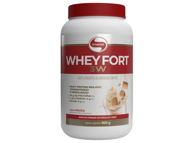 WHEY 3W 900G POTE - VITAFOR