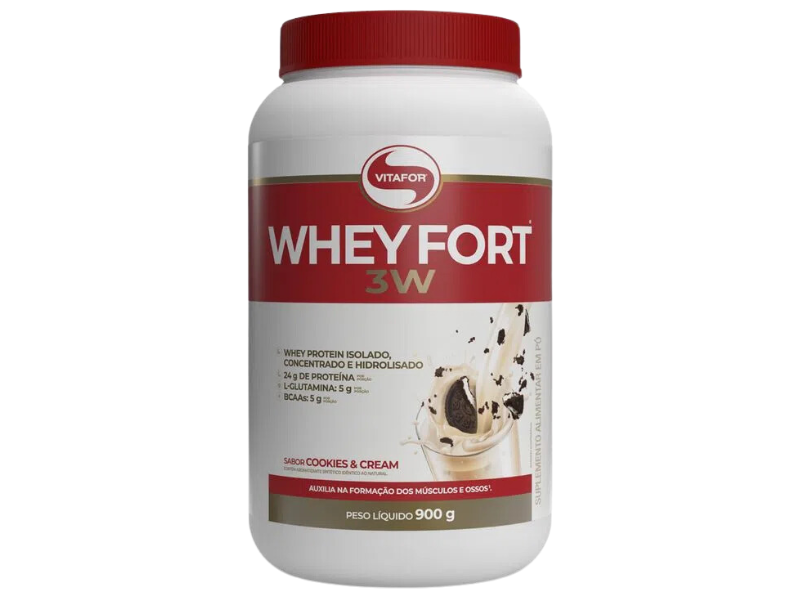 WHEY 3W 900G POTE - VITAFOR