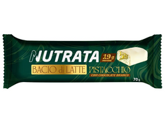 BARRA PROTEICA BACIO DI LATTE PISTACHE CAIXA C/ 9UN 70G - NUTRATA