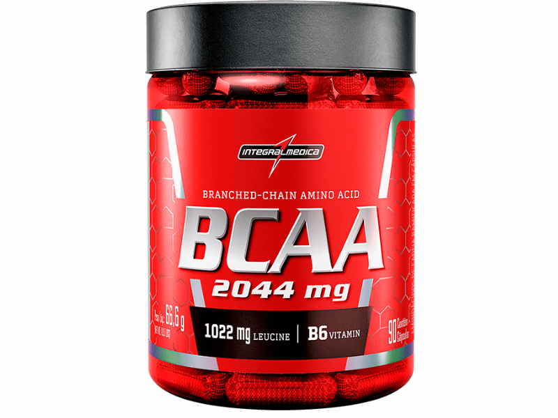 BCAA 2:1:1 90CAPS 2044MG - INTEGRALMEDICA
