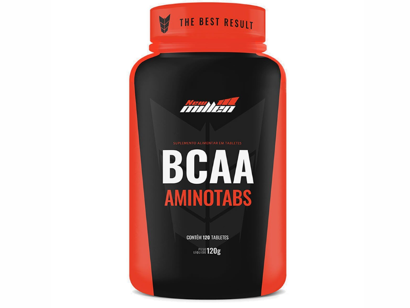 BCAA AMINO TABLETS 120 TABS - NEW MILLEN