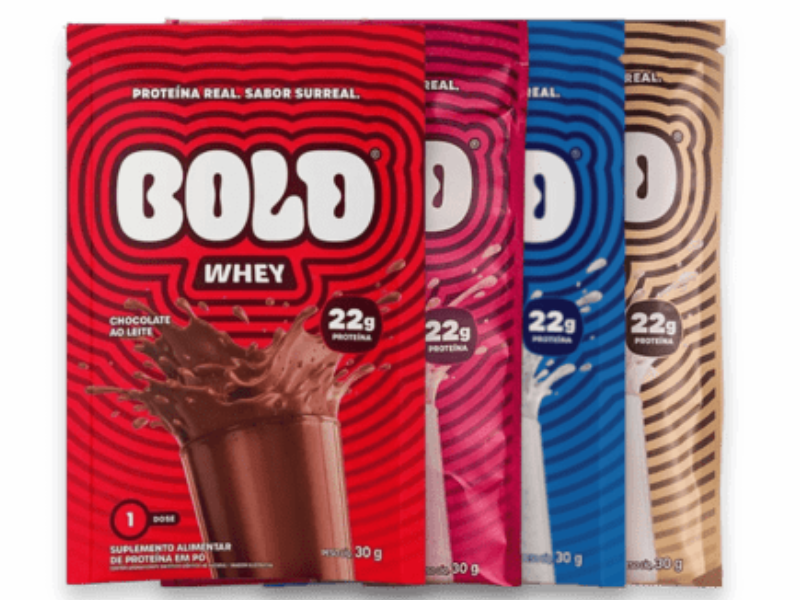 WHEY 3W SACHE CAIXA C/ 10UN 30G - BOLD