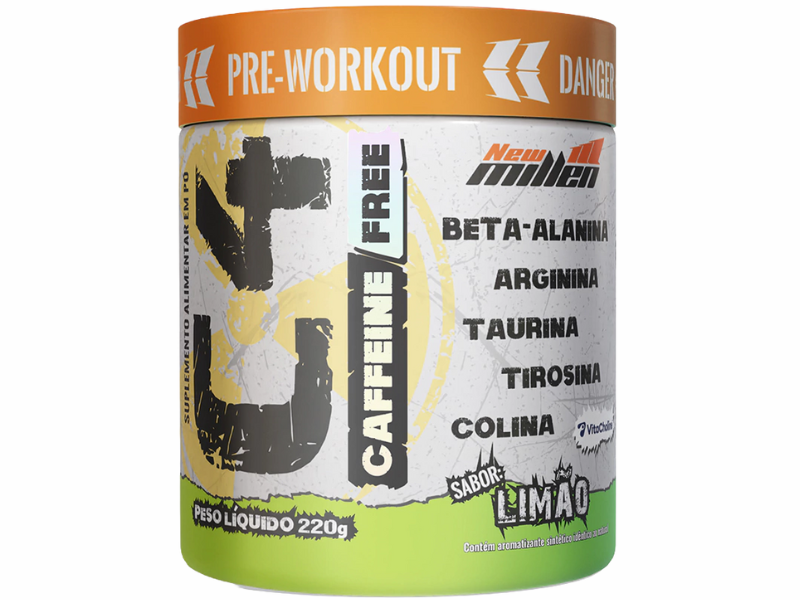 PRE TREINO C4 CAFFEINE FREE C/ COLINA 220G - NEW MILLEN