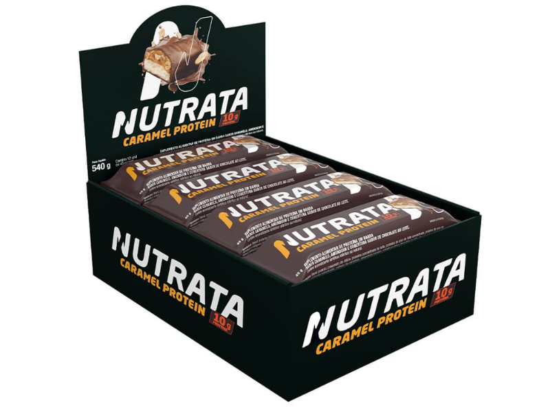 BARRA NUTRATA SNACKS 12UN 45G - NUTRATA