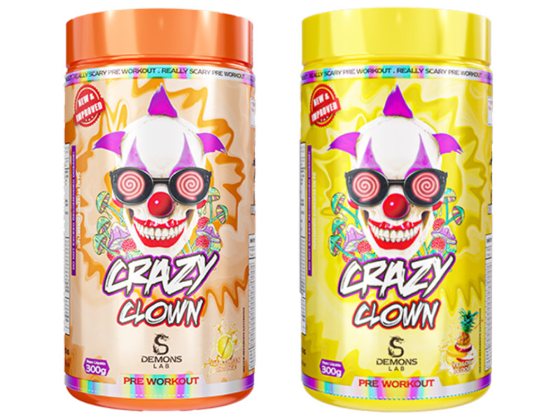 PRÉ - TREINO CRAZY CLOWN 300G - DEMONS LAB | Sua Saúde Distribuidora PRÉ - TREINO CRAZY CLOWN 300G - DEMONS LAB | Sua Saúde Distribuidora