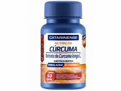 CURCUMA 130MG 60CAPS - CATARINENSE NUTRICAO