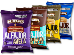 ALFAJOR 12UN 55G - DR. PEANUT - Sua Saúde Distribuidora