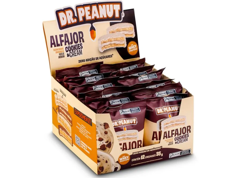 ALFAJOR 12UN 35G - DR. PEANUT