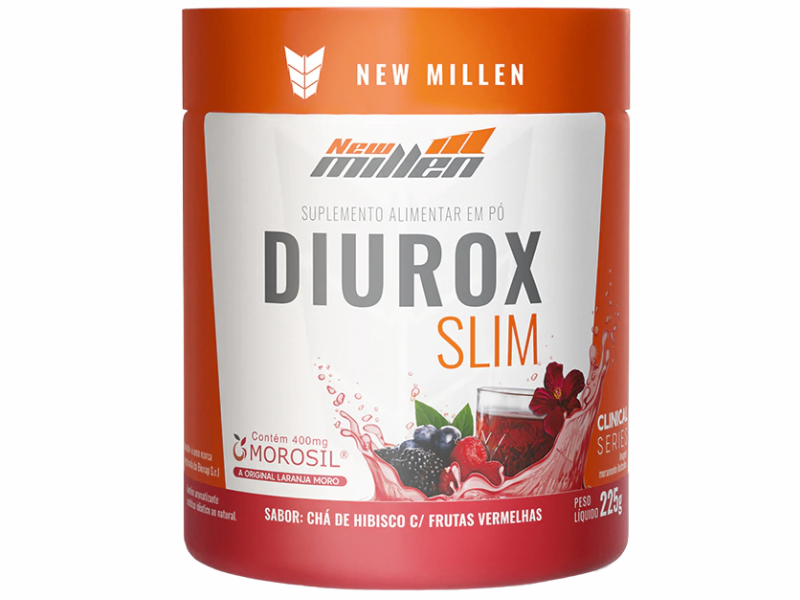 DIUROX SLIM CHA DE HIBISCO 225G - NEW MILLEN