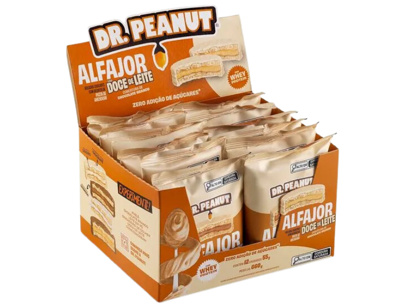 ALFAJOR 12UN 55G - DR. PEANUT