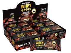 WHEY GREGO BAR COFFE 12UN 40G - NUTRATA