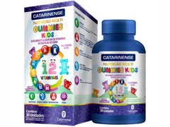 MULTI POLIVITAMINICO GUMMIES 30GMMS - CATARINENSE NUTRICAO
