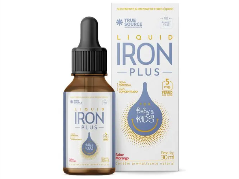 IRON PLUS FOR BABY E KIDS 30ML - TRUE SOURCE