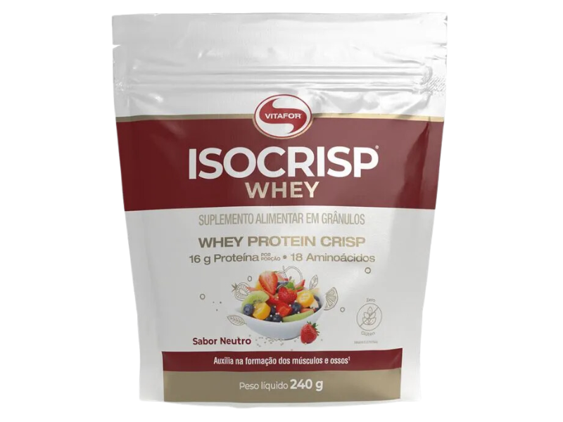 WHEY ISOCRISP REFIL 240G - VITAFOR