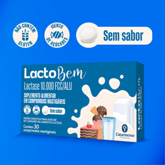 LACTOBEM 10.000 U.FCC 30COMP - CATARINENSE NUTRICAO