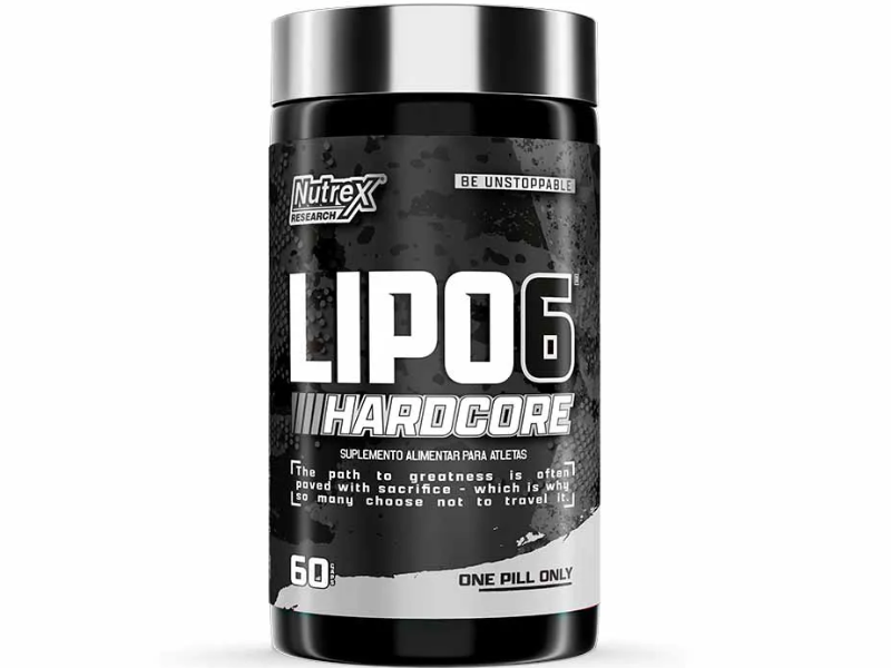 LIPO 6 HARDCORE 60CAPS - NUTREX