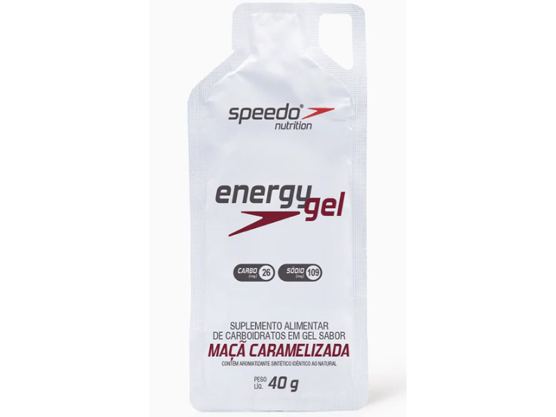 ENERGY GEL SPEEDO PWRD BY Z2 MACA CARAMELIZADA CAIXA C/ 10 SACHES 40G