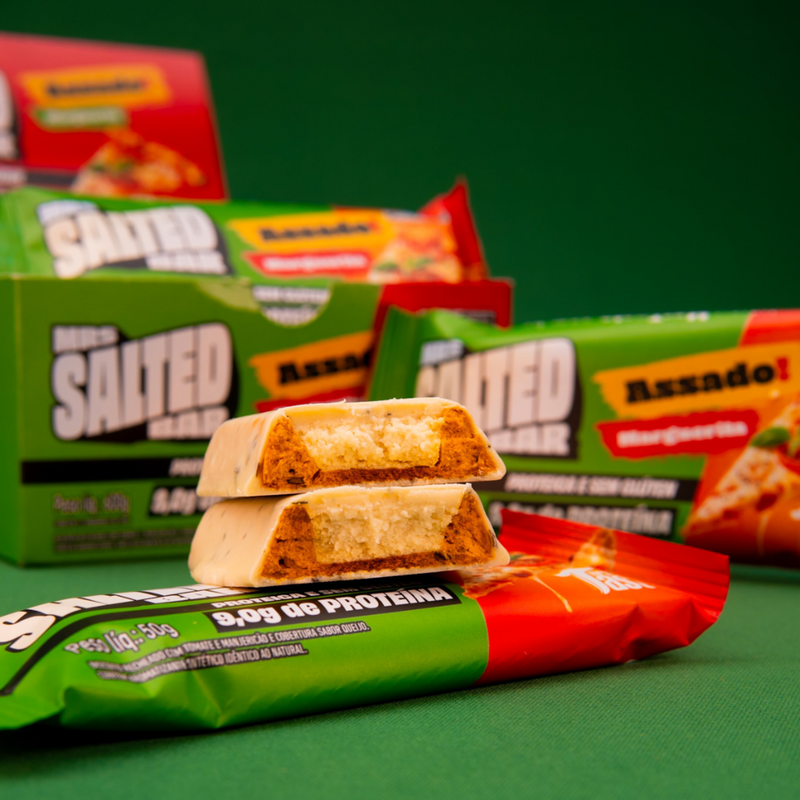 TASTE COOKIES BAR SALTED 12UN 50G - MRS TASTE