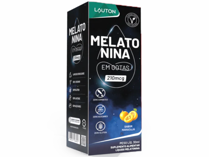 MELATONINA GOTAS PREMIUM 210MCG 30ML - LAUTON