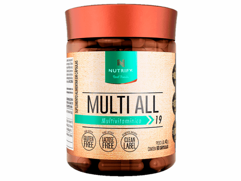 MULTIVITAMINICO 60 CAPS - NUTRIFY