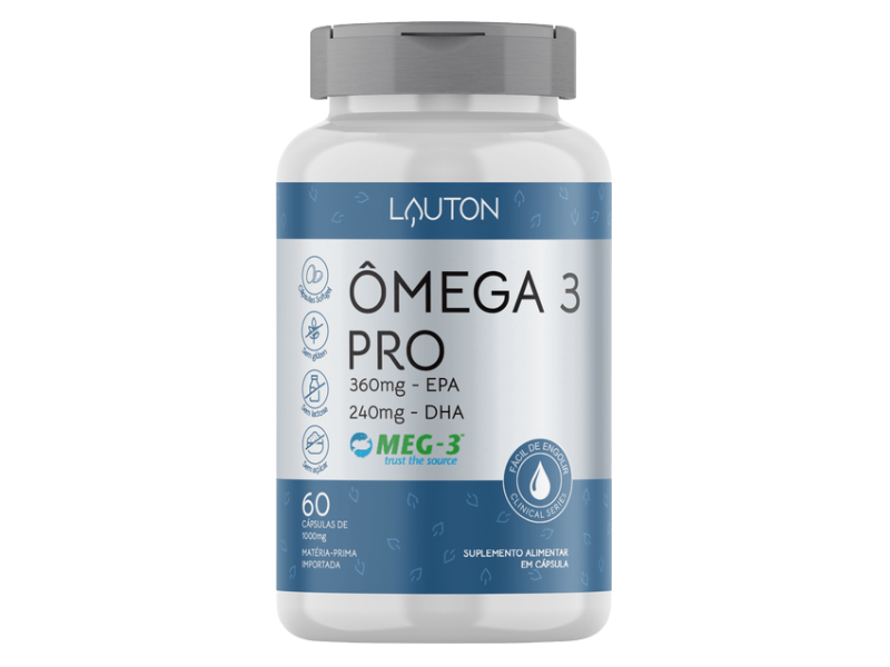 OMEGA 3 PRO 360MG EPA / 240MG DHA 60CAPS - LAUTON