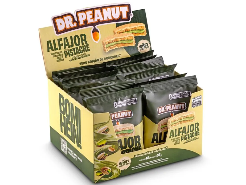 ALFAJOR 12UN 35G - DR. PEANUT
