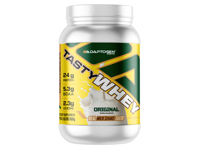 TASTY WHEY 912G - ADAPTOGEN - Sua Saúde Distribuidora