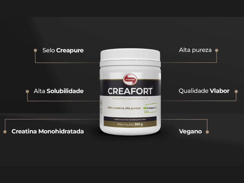 CREATINA (CREAPURE) 300G - VITAFOR - Sua Saúde Distribuidora