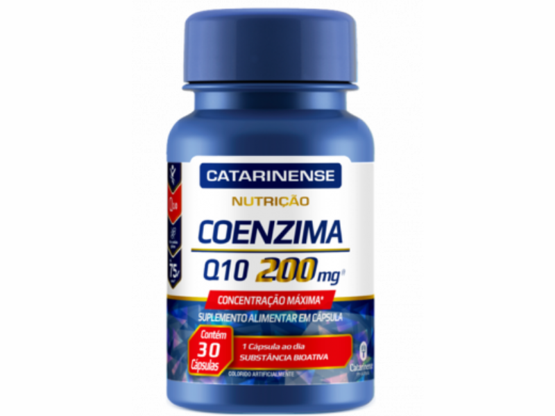 COENZIMA Q10 200MG 30CAPS - CATARINENSE NUTRICAO