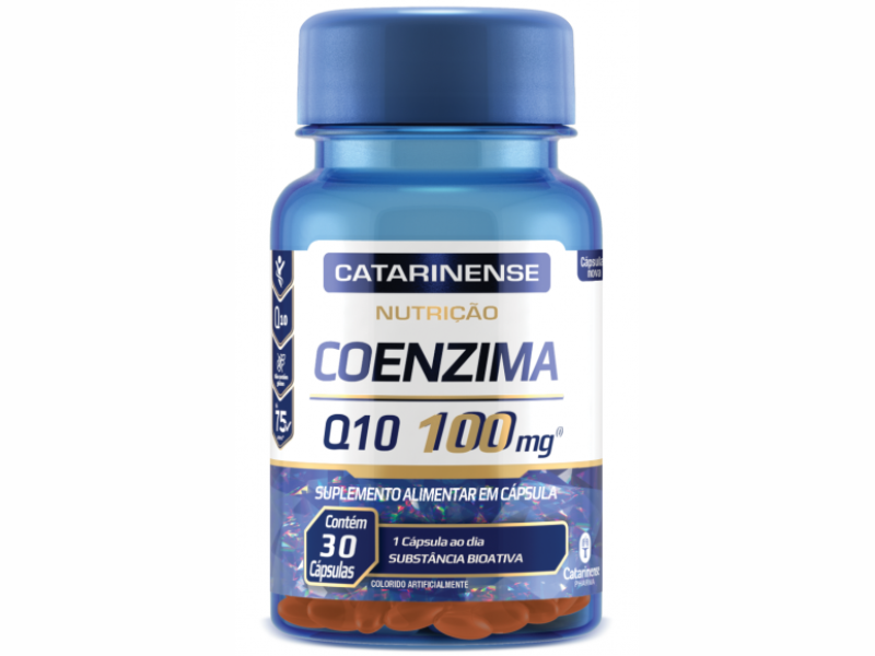 COENZIMA Q10 100MG 30CAPS - CATARINENSE NUTRICAO