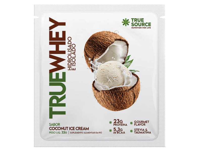 WHEY PROTEIN 2W C/ 10UN 32G - TRUE SOURCE