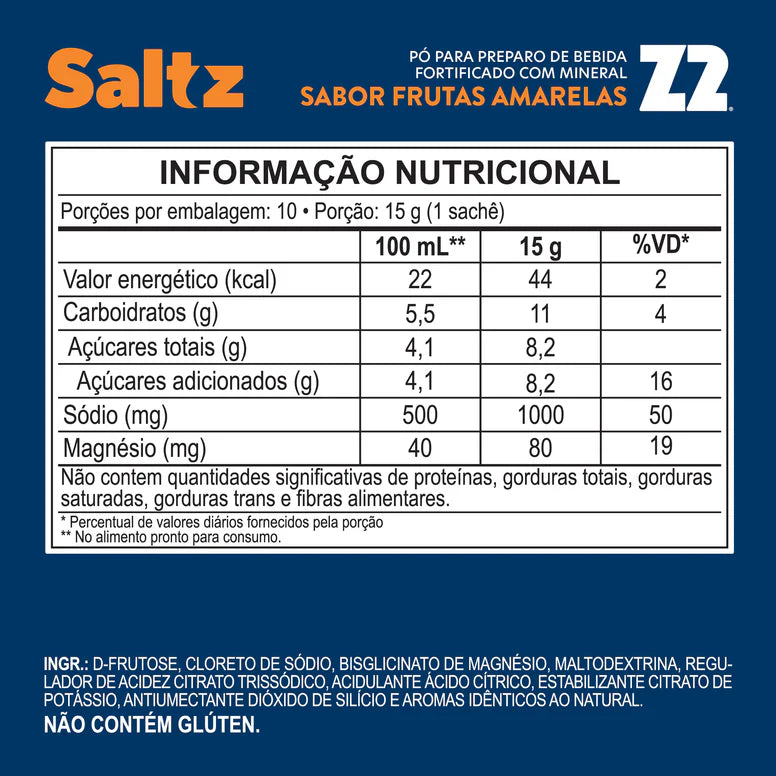 SALTZ 1000 CAIXA C/ 10UN 15G - Z2