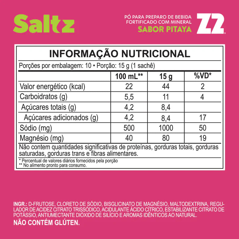 SALTZ 1000 CAIXA C/ 10UN 15G - Z2