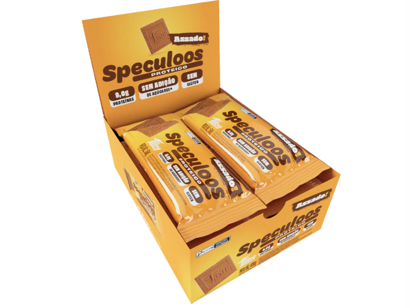 TASTE COOKIES BAR 12UN 50G (ASSADA) - MRS TASTE