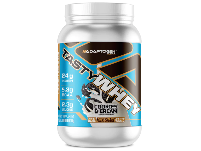 TASTY WHEY 912G - ADAPTOGEN - Sua Saúde Distribuidora