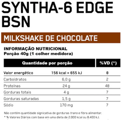 BSN SYNTHA CHOCOLATE 6 2,47 LBS (1,12KG) - OPTIMUN NUTRITON