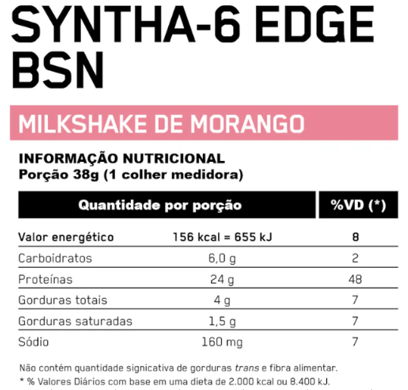 BSN SYNTHA 6 2,35 LBS (1,06KG) - OPTIMUN NUTRITION