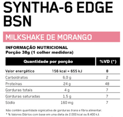 BSN SYNTHA 6 2,35 LBS (1,06KG) - OPTIMUN NUTRITION