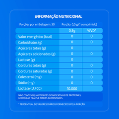 LACTOBEM 10.000 U.FCC 30COMP - CATARINENSE NUTRICAO