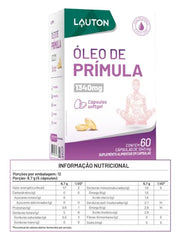 OLEO DE PRIMULA 1340MG 60 CAPS - LAUTON