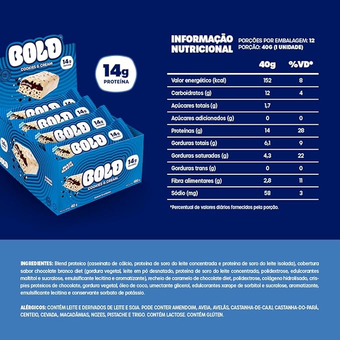 BOLB BAR 12UN 40G