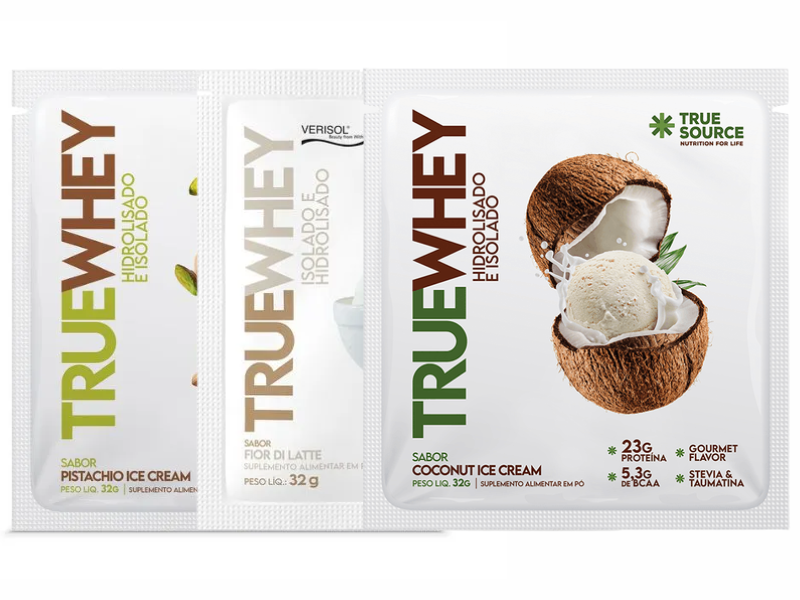 WHEY PROTEIN 2W C/ 10UN 32G - TRUE SOURCE